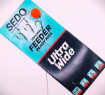 Ultra Wide Feeder - Előkötött Feeder előke 8-as 0.14mm fonott damil - 10mm tüske