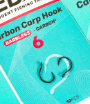 Carbon Carp Barbless hook  12