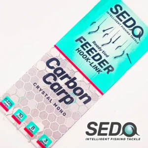 Carbon Carp Crystal Monofil Feeder rig - Előkötött Feeder előke