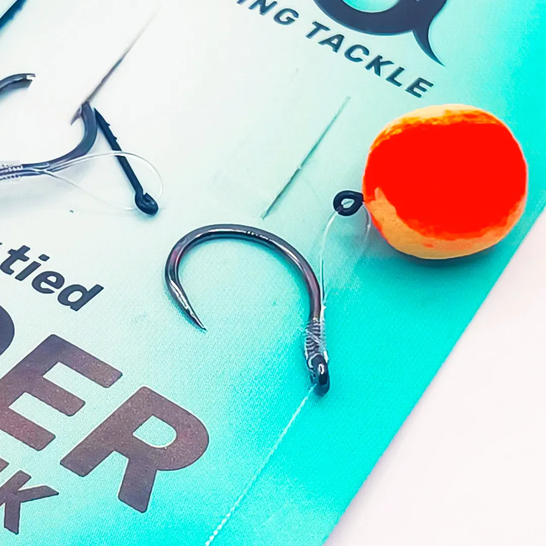 Carbon Carp Crystal Monofil Feeder rig Barbless - Szakáll Nélküli Feeder előke - Image 2