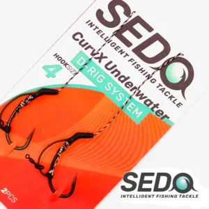 CurvX Underwater D Rig System Előkötött Bojlis Előke