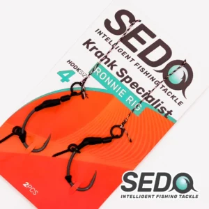 Krank Specialist Ronnie Carp rig Előkötött bojlis előke