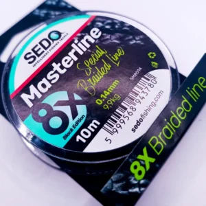 Masterline 8X Special Braid Line – Black Edition - 10m