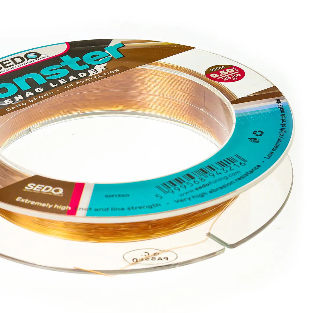 Monster Snag Leader - Camo Brown 100 Méter - Image 2