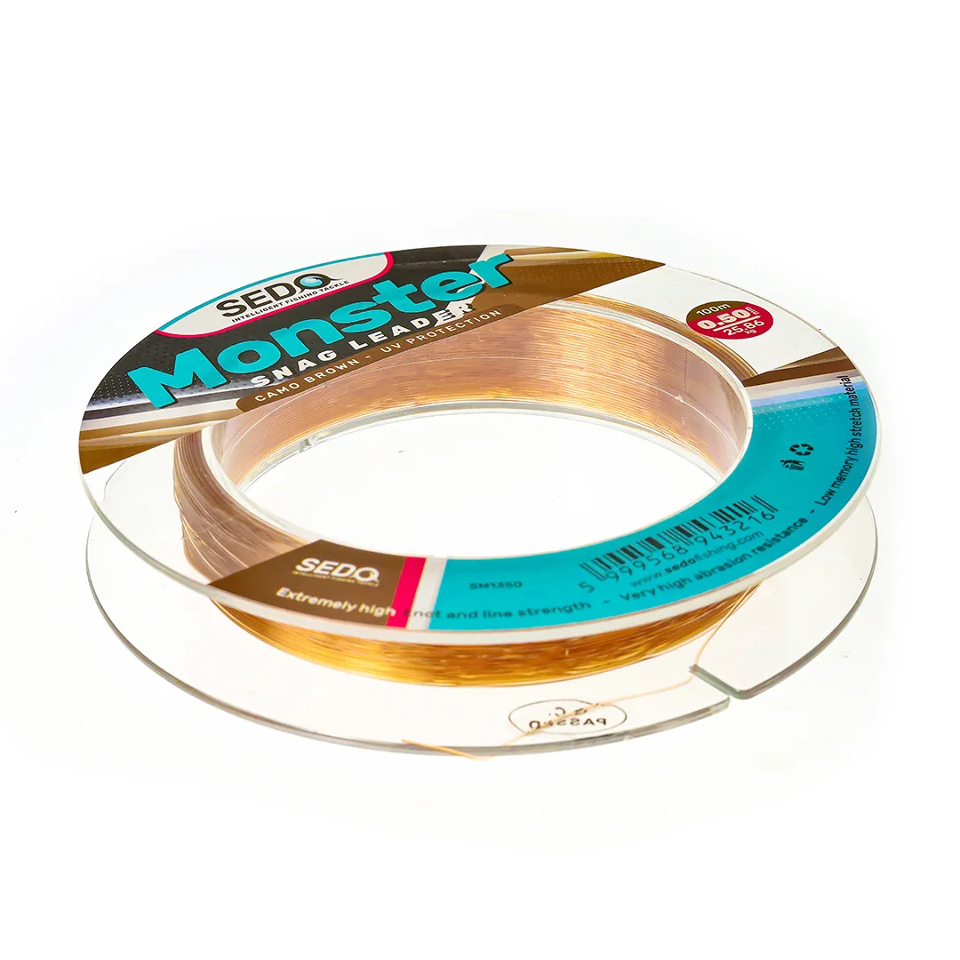 Monster Snag Leader - Camo Brown 100 Méter - Image 4