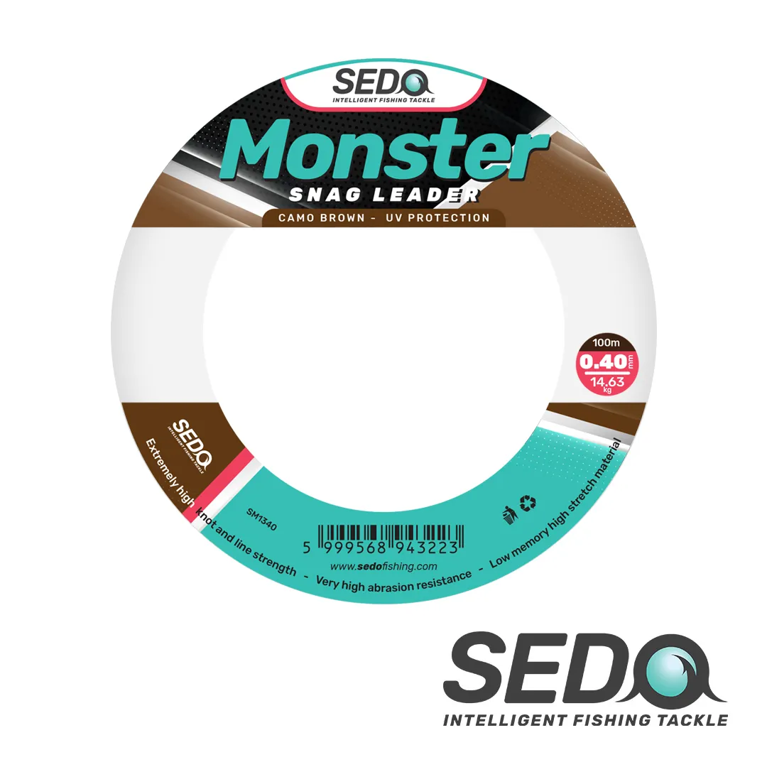 Monster Snag Leader - Camo Brown 100 Méter - Image 3