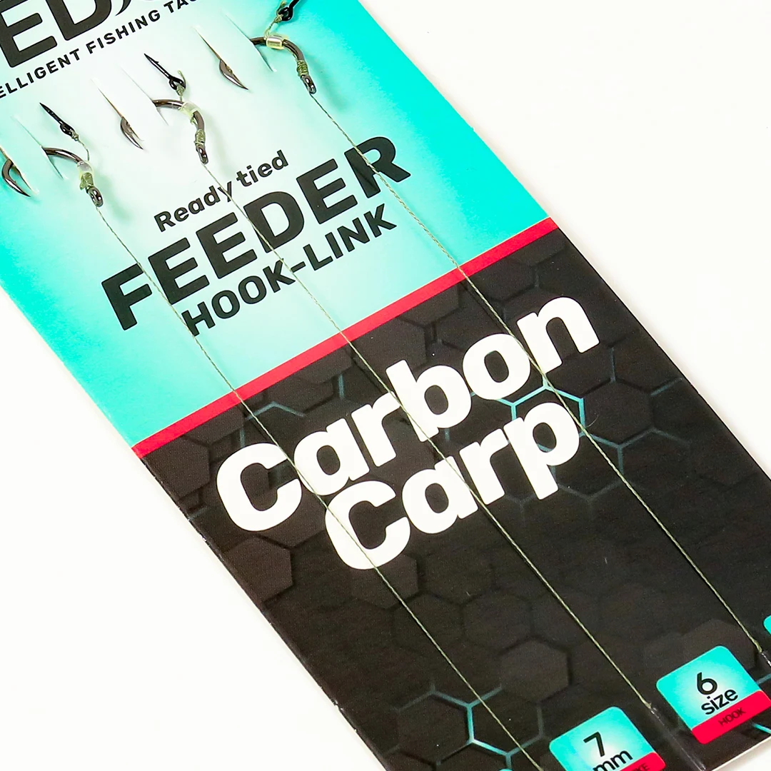 Carbon Carp Feeder előkötött Feeder előke